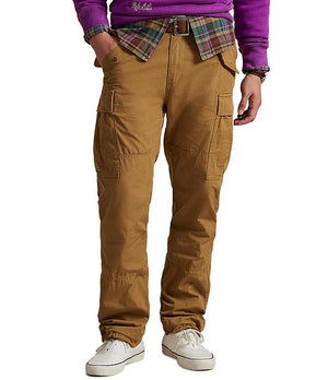 Classic Fit Canvas Cargo Pants