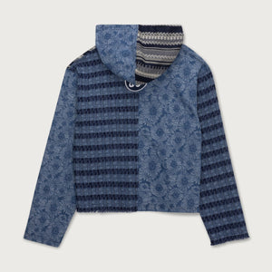 Indigo Tapestry Hoodie