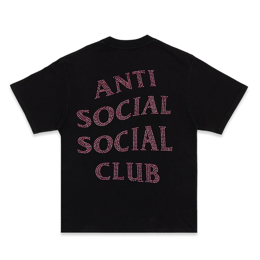 RHINESTONE MIND GAMES TEE BLACK