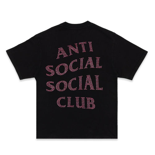 RHINESTONE MIND GAMES TEE BLACK