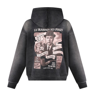 POSTER RENE MAGRITTE HOODIE