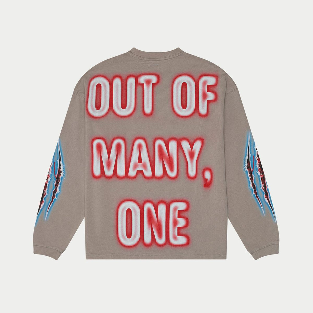 W.I.S.C II LS T-Shirt (Slate Grey)