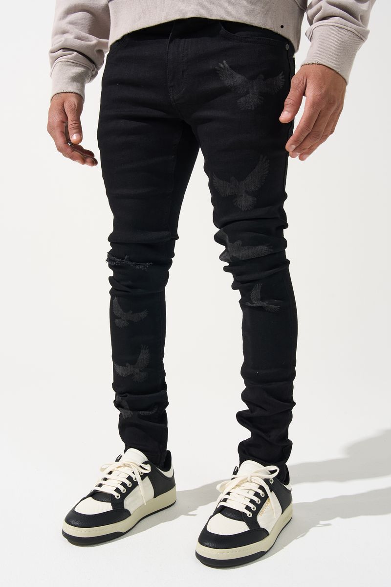 Peace Black Jeans