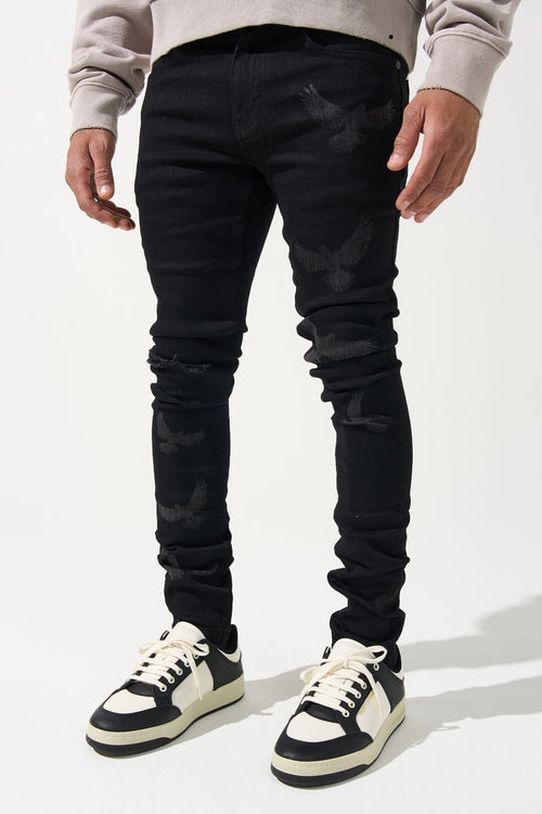 Peace Black Jeans
