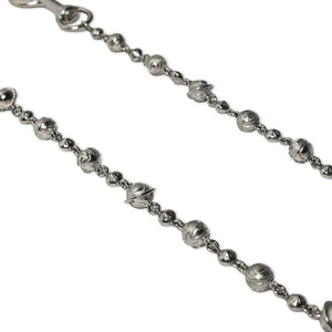 Silver Planets Wallet Chain