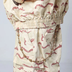 Gold Skull Wallet Chain