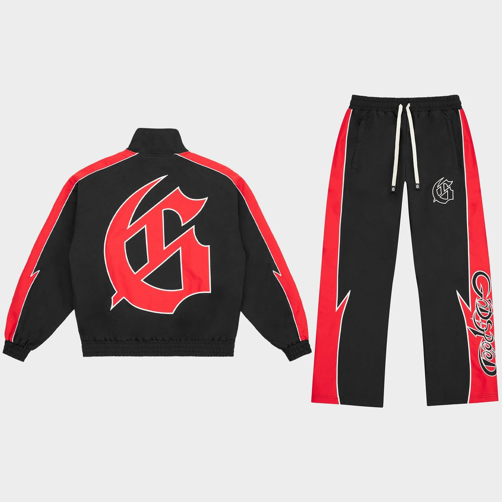 GT Track Suit Black/Red