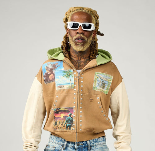 Traveler Hoodie Brown