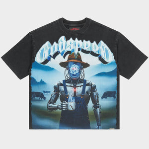 Aura Farm Tshirt (Black Wash)