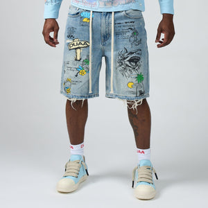 Surf Short Blue