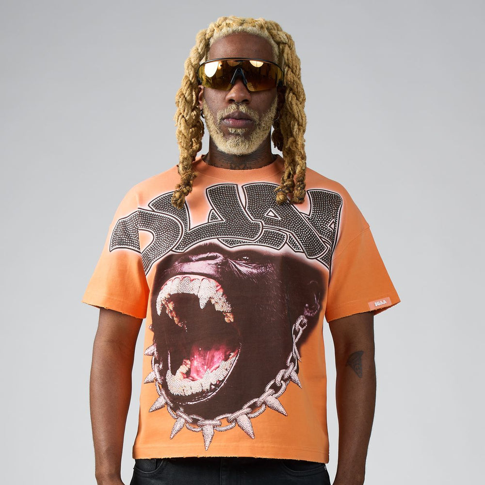 CHAINLINK TEE ORANGE