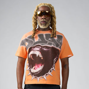 CHAINLINK TEE ORANGE