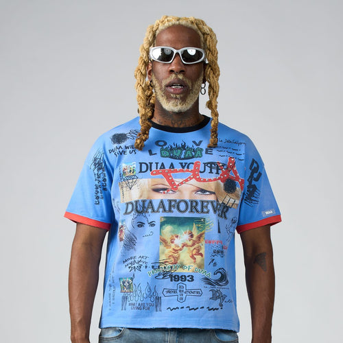 THOUGHTS TEE BLUE