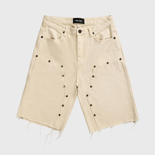 Arsenal Studded Denim Shorts
