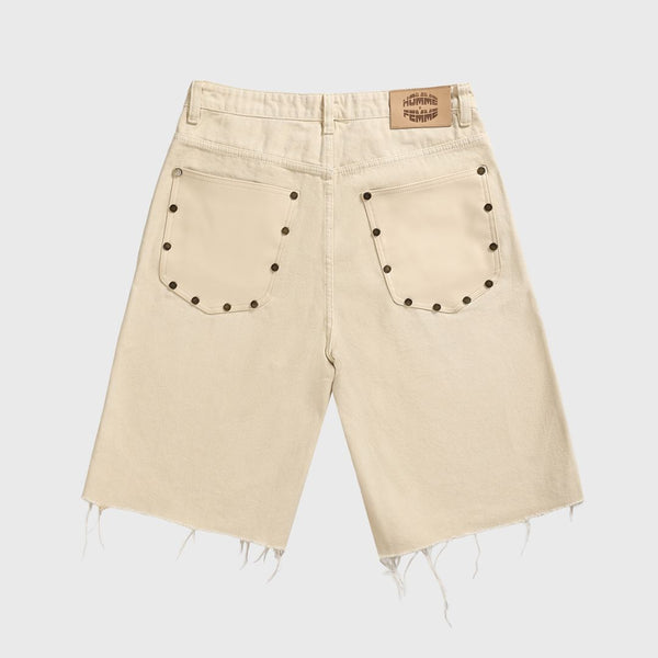 Arsenal Studded Denim Shorts