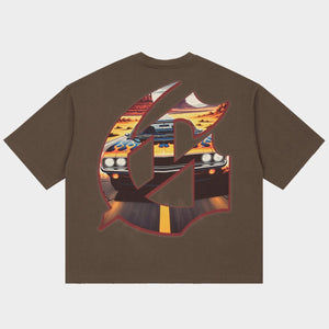 ON THE RUN II T-Shirt (Brown)