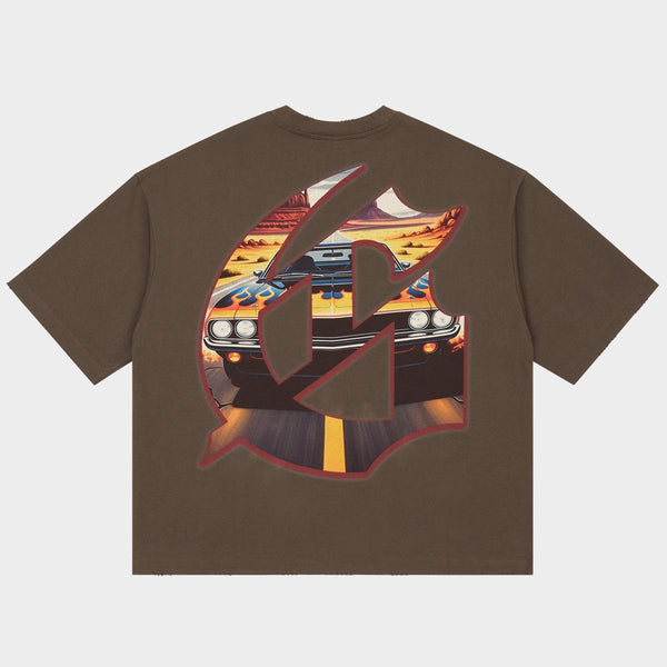 ON THE RUN II T-Shirt (Brown)