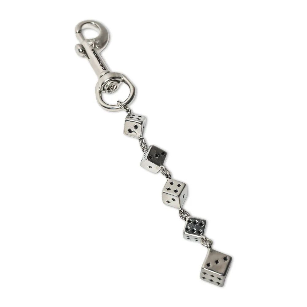Silver Dice KeyChain