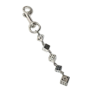 Silver Dice KeyChain