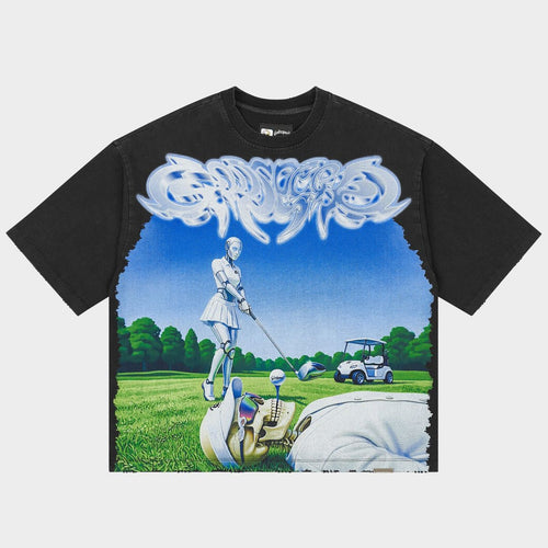 Up2Par T-Shirt Black Wash