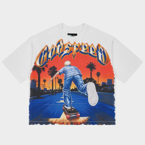 Kick Push T-Shirt White