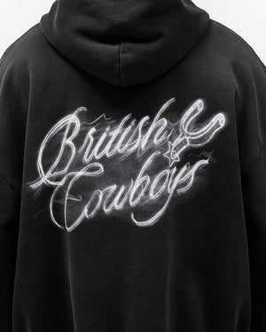 British Cowboys Hoodie in Black