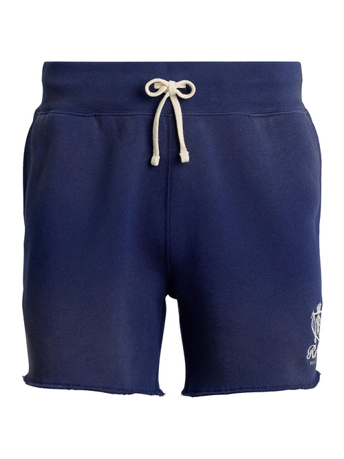 Logo Cotton-Blend Fleece Drawstring Shorts