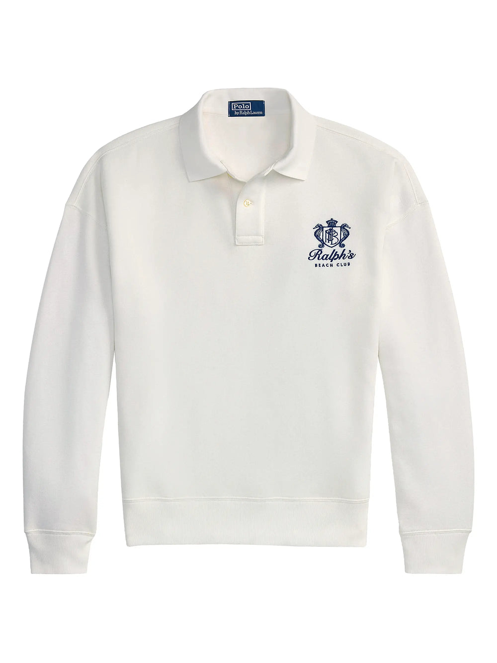 Ralph's Beach Club Fleece Polo Sweatshirt