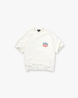 Represent x Beach Boys Americas Band T-Shirt Flat White
