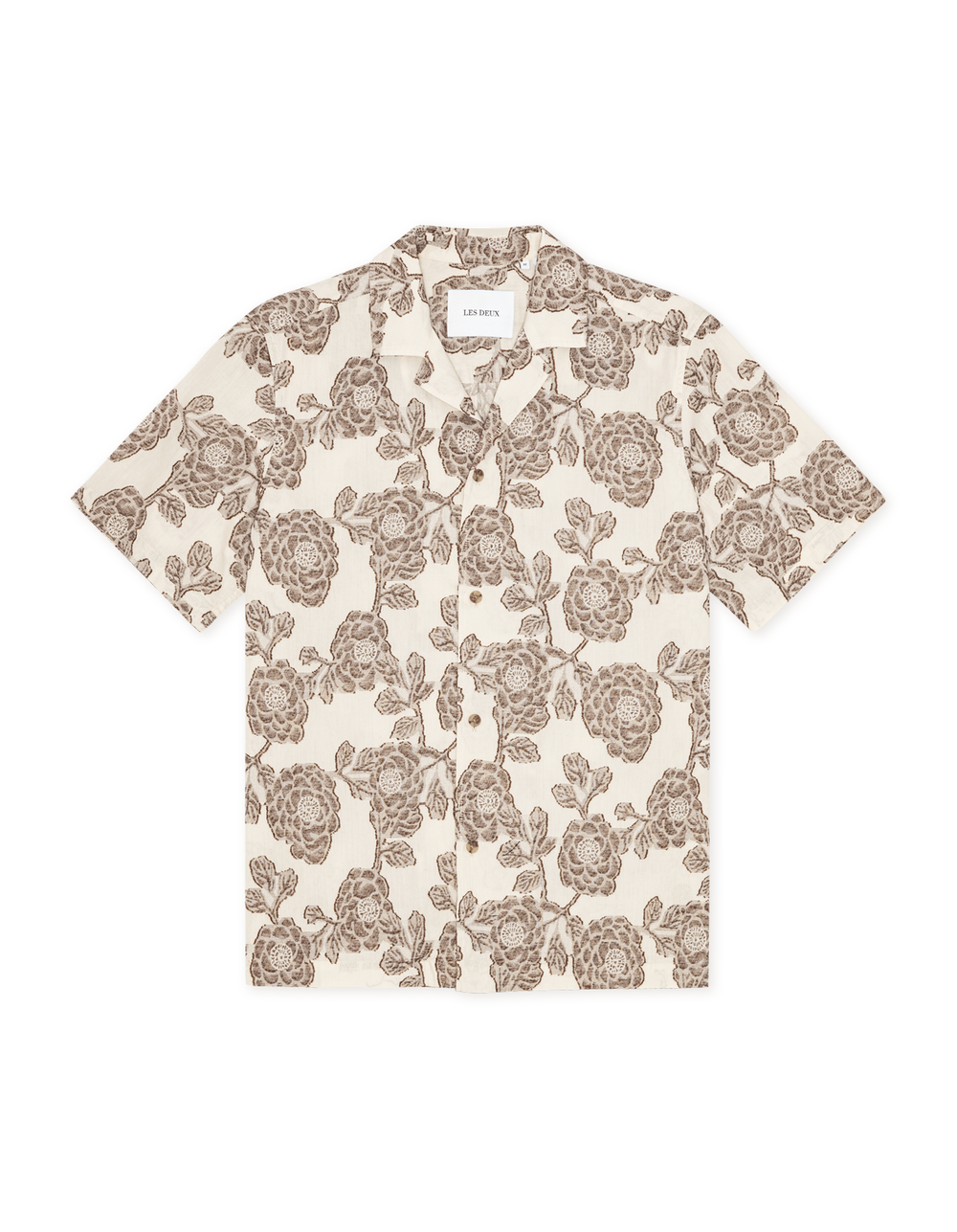 Lesly Flower Jacquard SS Shirt