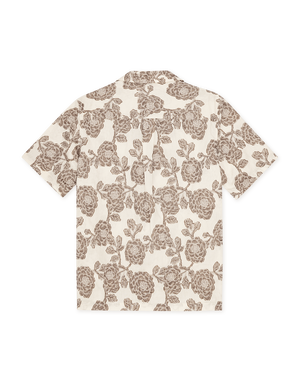 Lesly Flower Jacquard SS Shirt