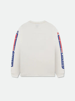 Rhude Split Petrol Logo LS Tee