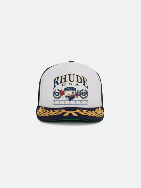 Rhude USA Sailing Icon Trucker Hat