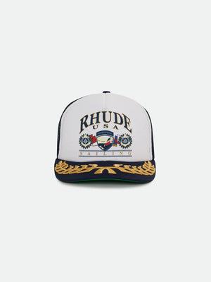 Rhude USA Sailing Icon Trucker Hat