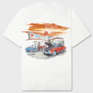 24 Hour Service T-Shirt Flat White