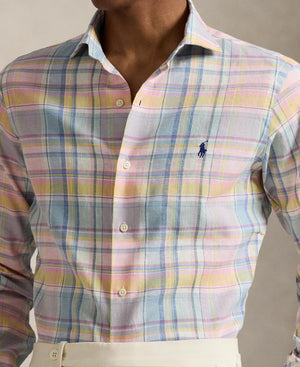 Classic Fit Plaid Shirt Multi