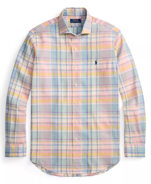 Classic Fit Plaid Shirt Multi