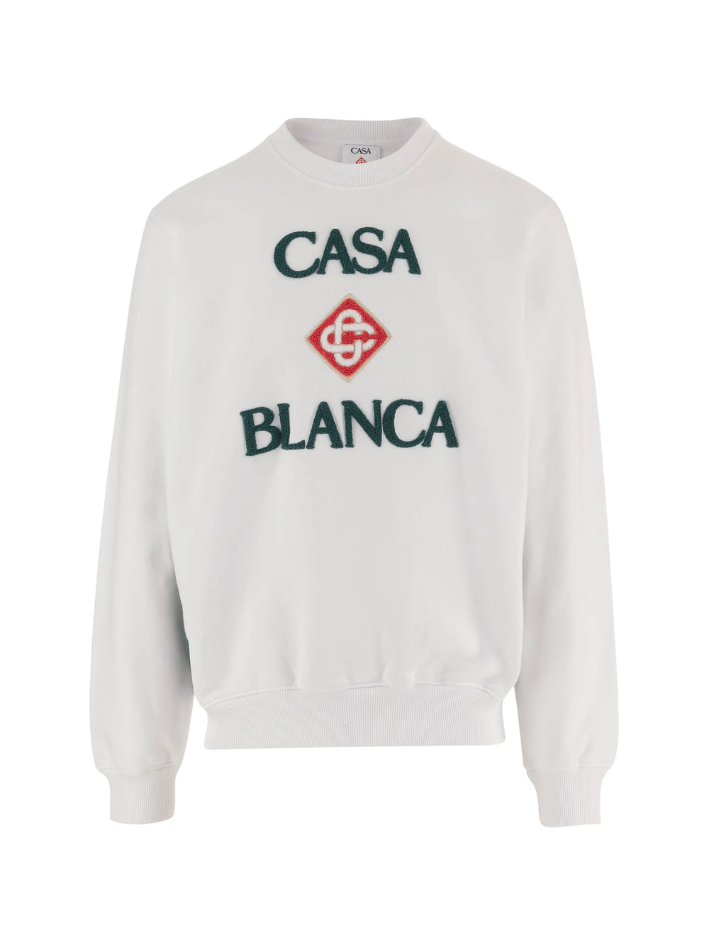 Casablanca Boucle Embroidered Classic Sweatshirt