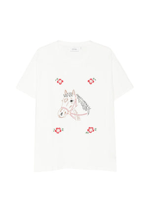 Floral Horse Tee