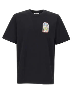 Tennis Landscape Classic T-Shirt Black