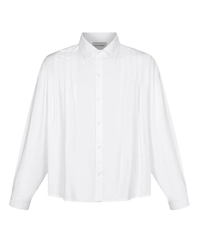 Pleated Long Sleeve Shirt
