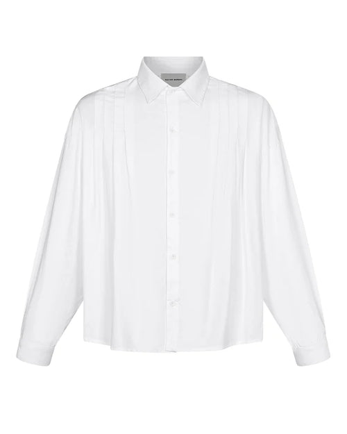 Pleated Long Sleeve Shirt
