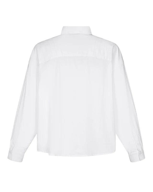 Pleated Long Sleeve Shirt