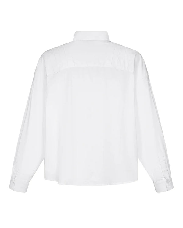 Pleated Long Sleeve Shirt