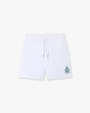 Casablanca Hotel Emblem Embroidery Patch Classic Shorts