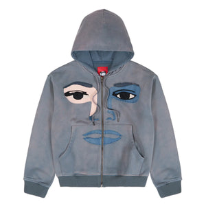Face Hoodie [Slate]