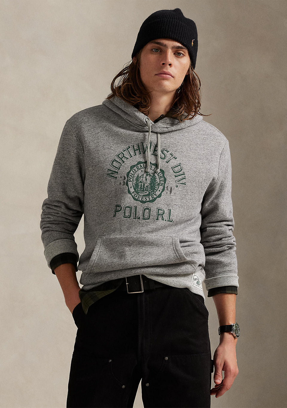 Fleece Graphic Hoodie