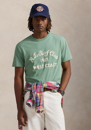 Classic Fit Embroidered Jersey T-Shirt