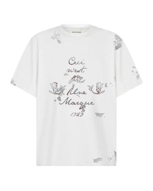 Ceci N'est Pas Une Marque Foil Tee Shirt