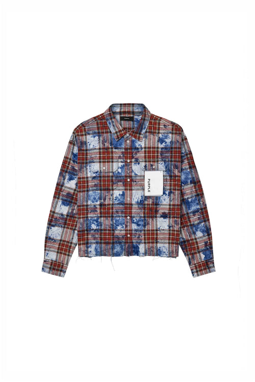 Embellished Flannel Shirt